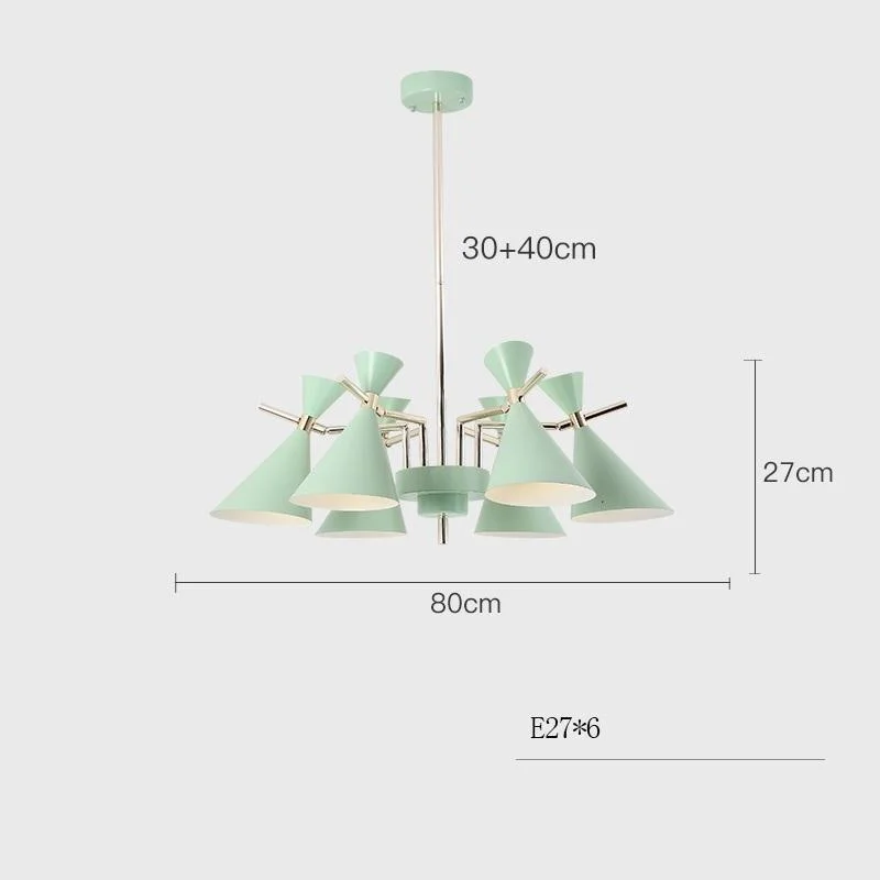 Chandelier lampara techo colgante moderna lustre e pendente para sala de jantar deco maison suspension luminaire hanging lamp | Лампы и