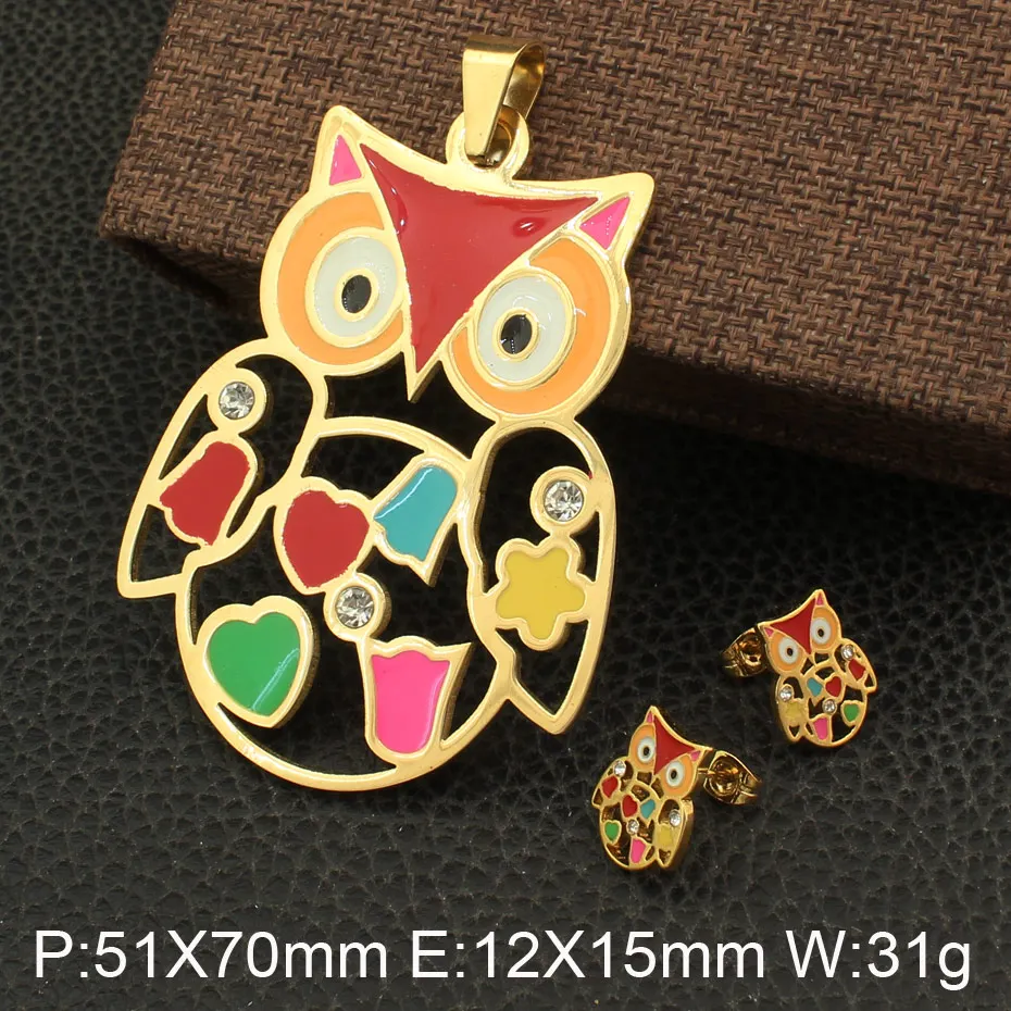 Новинка оптовая продажа Модные Ювелирные наборы из нержавеющей стали с