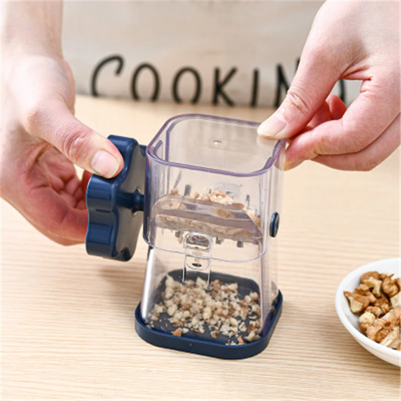 

Manual Nut Grinder Portable Multifunction Dried Fruit Walnut Crusher Peanut Masher Chocolate Nut Chopper Kitchen Accessories