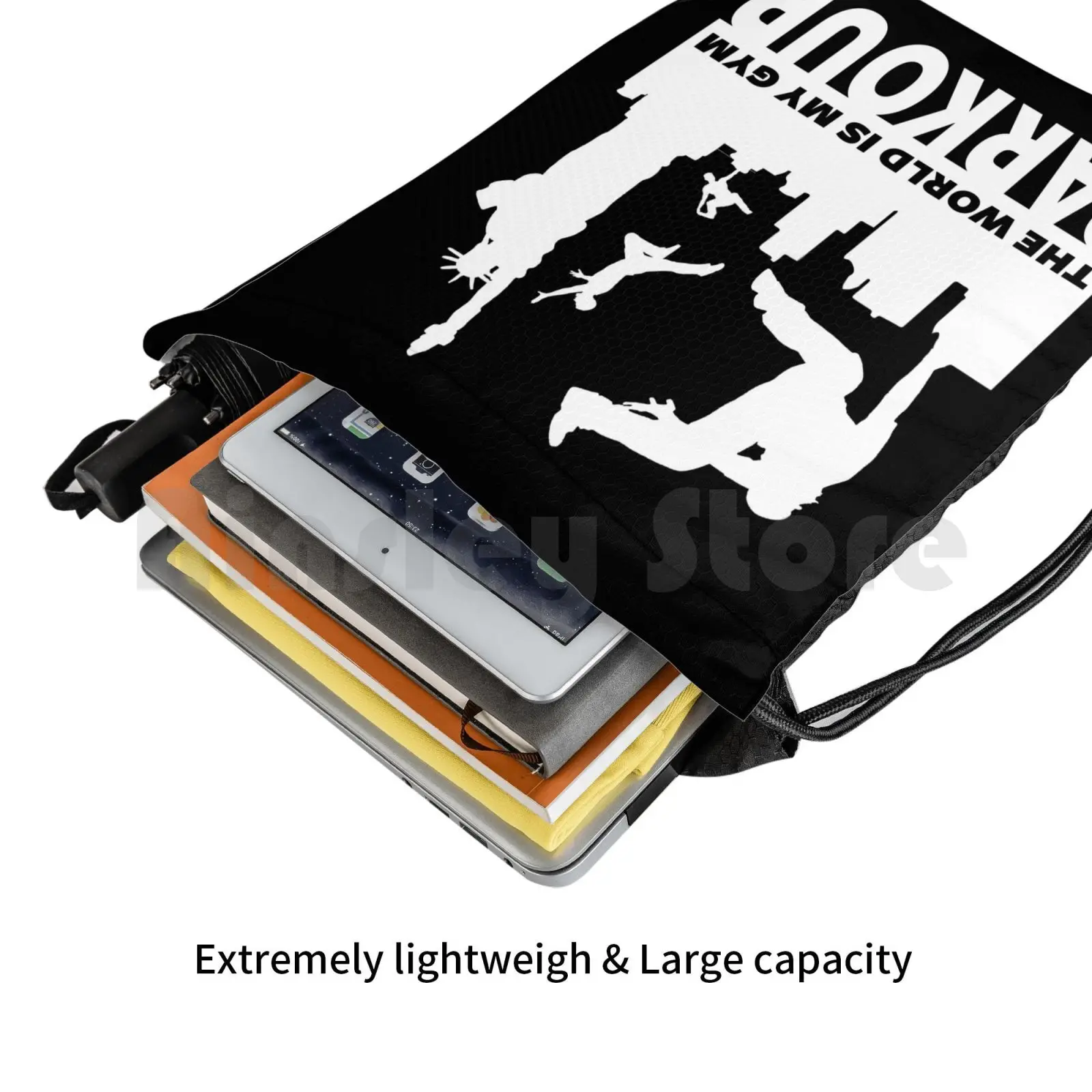 Паркур-трекер рюкзак на шнурке сумка для верховой езды альпинизма тренажерного