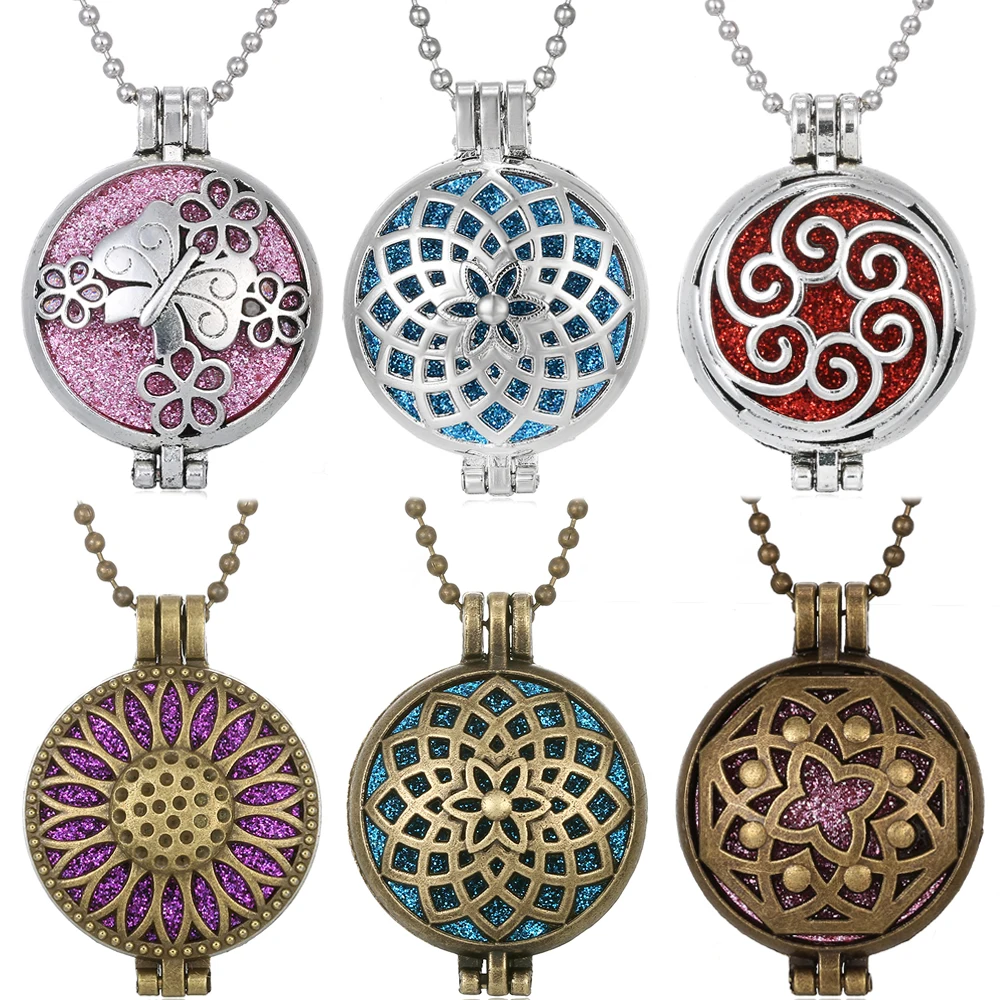 Новый ароматерапия ювелирные изделия Dragonfly Древо жизни Цепочки и ожерелья Винтаж