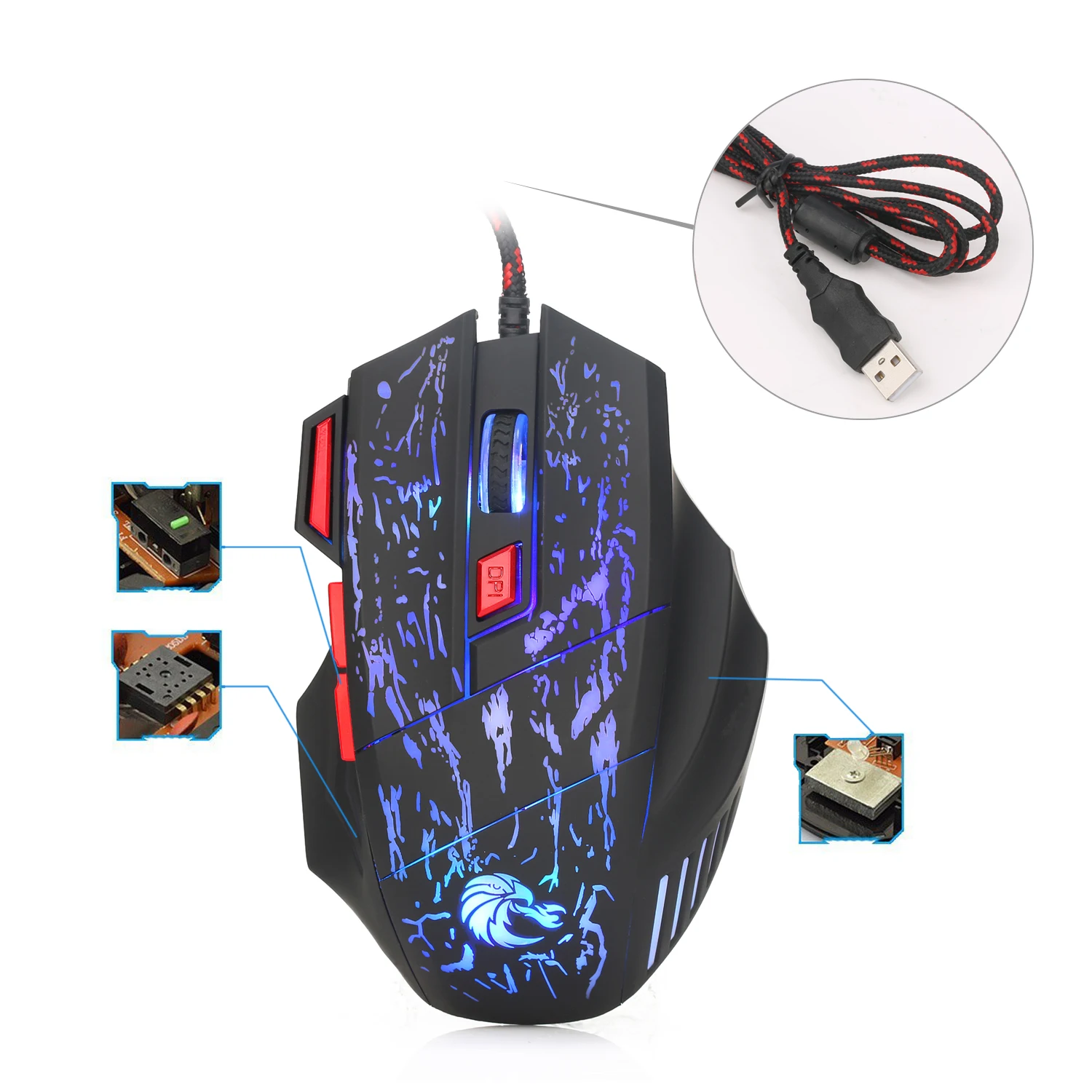 mouse rgb gaming mouse wired mice mouse computer accessories office pc accessories usb wired mouse cable 1 5m gaming pad mouse free global shipping