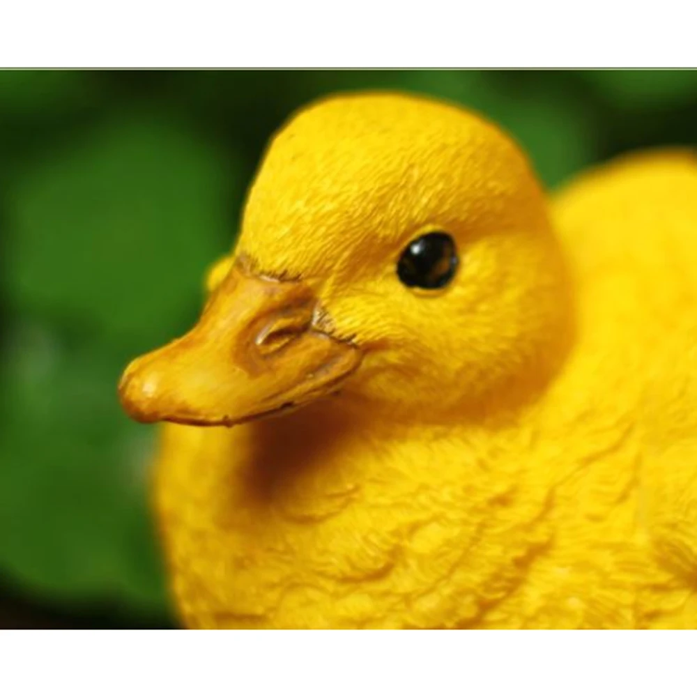 

1 pair Duck Statue Figurines For Garden Yard Decorations Duck Home Decor