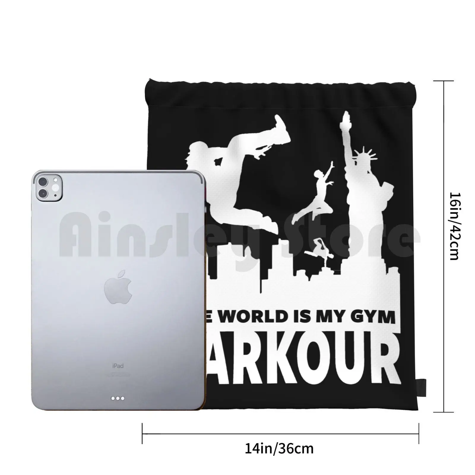 Паркур-трекер рюкзак на шнурке сумка для верховой езды альпинизма тренажерного