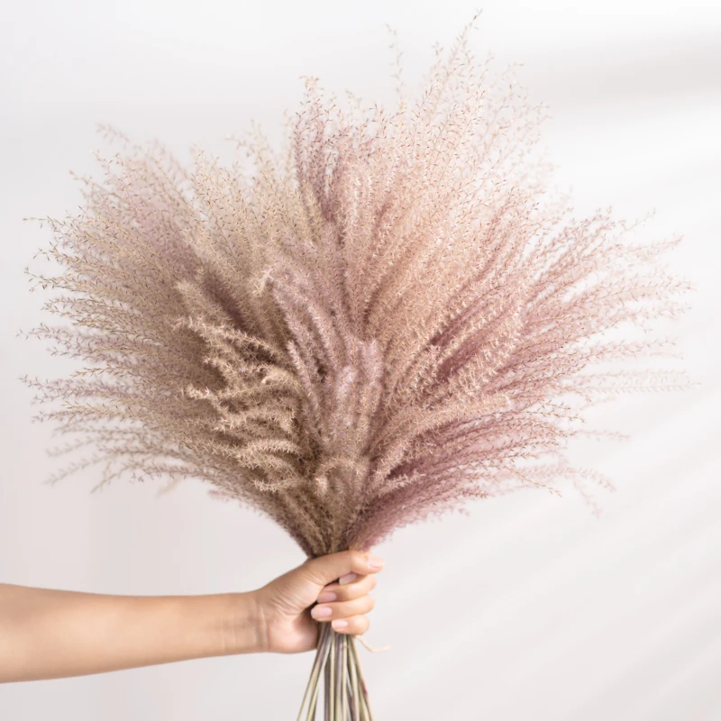 30pcs real dried reed flowers bouquet home wedding decoration table flores preservadas natural pampas grass decor for room free global shipping