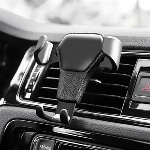 gravity car mount for mobile phone holder car air vent clip stand cell phone gps support for iphone 11 xs x xr 7 samsung huawei free global shipping