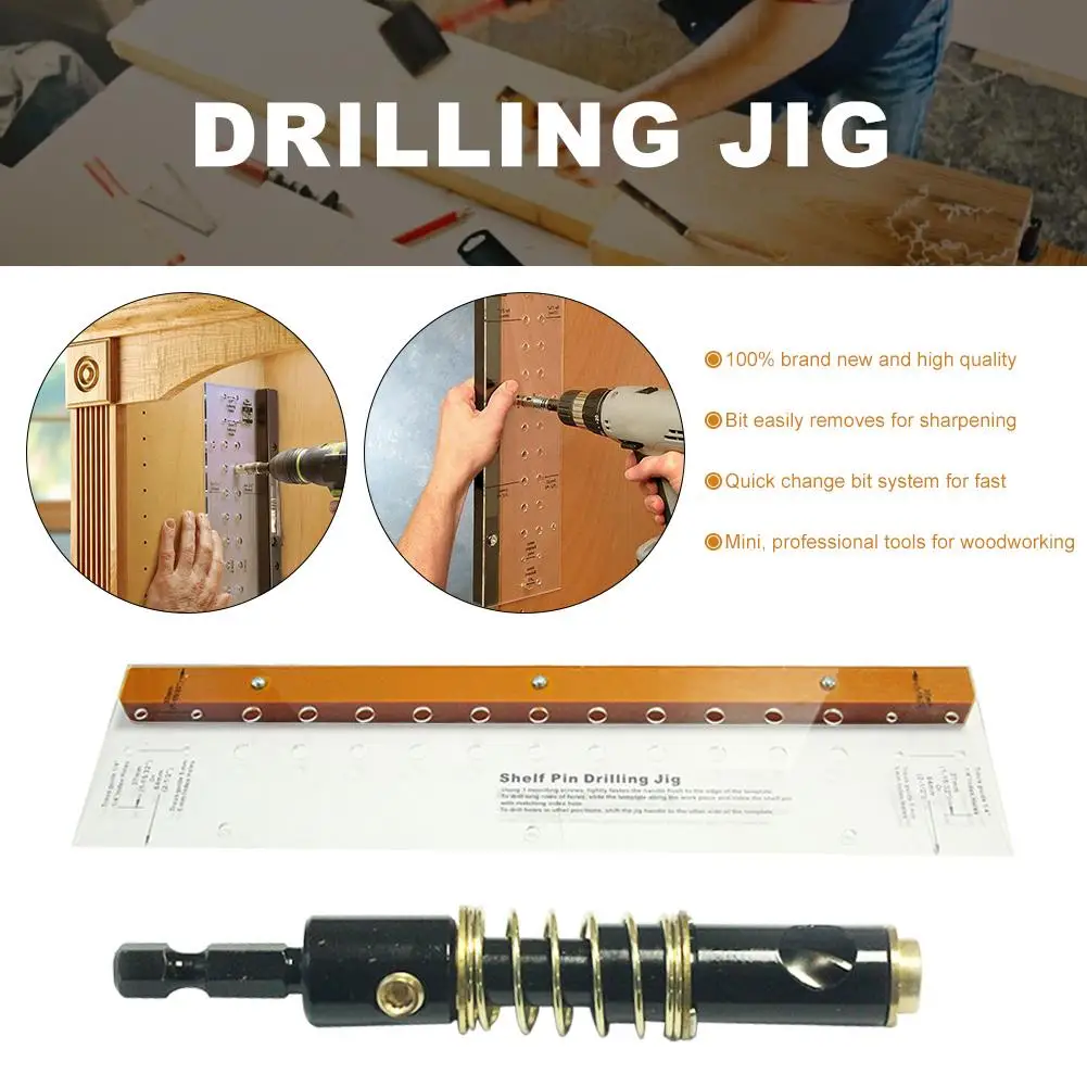 Деревообрабатывающие проекты сверлильный кондуктор монтажная Полка Для петель