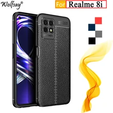 For Oppo Realme 8i Case For Realme 8i Anti-knock Housings Bumper Silicone Back Case For Realme 8i 7i 6 6S 8 8S 7 5G 8Pro Cover