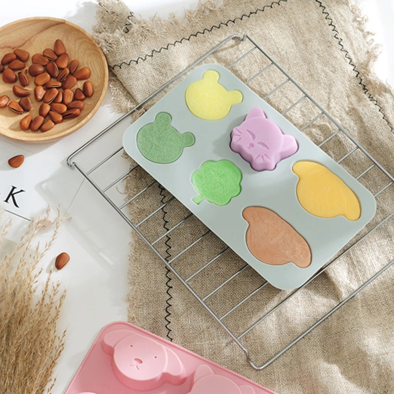 Прекрасный лес ветер мультфильм силиконовые формы для торта ручной работы мыло