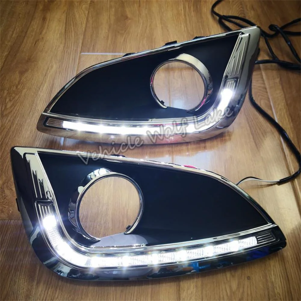 2 шт. Автомобильный светодиодный DRL для hyundai ix35 ix 35 2010 2011 2012 2013 автомобильный