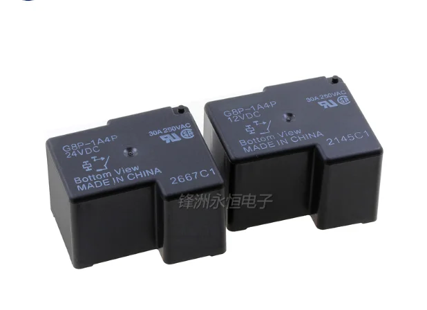 G8P-1A4P-12VDC G8P-1A4P-DC24V 30A 4PIN Omron Оригинальное реле 2 шт./лот | Обустройство дома