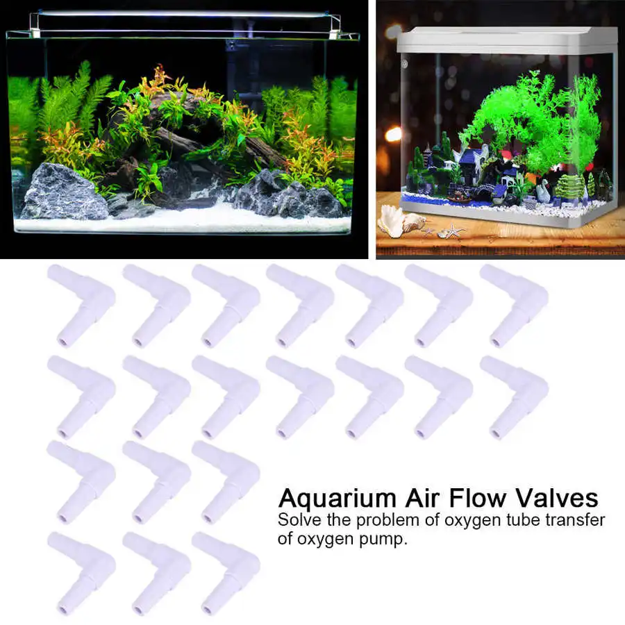 20 шт. соединительные трубки для аквариума | Дом и сад