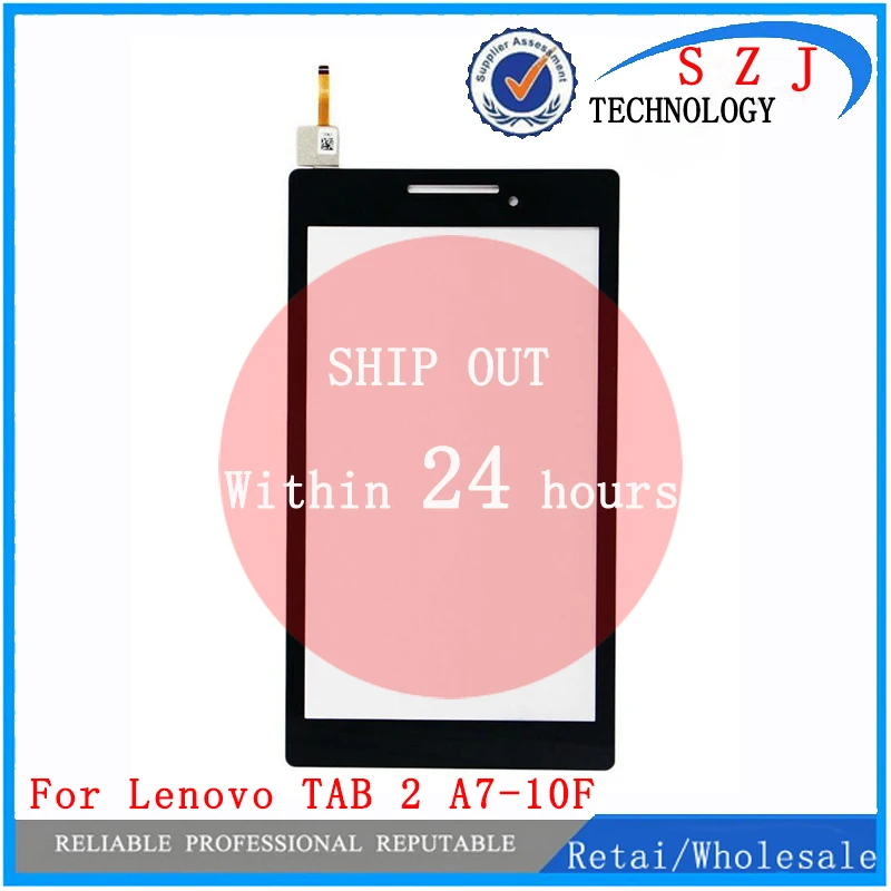 Новый 7 ''дюймов для Lenovo Tab 2 A7 10 10F 20 20F планшет переднее стекло с цифровым