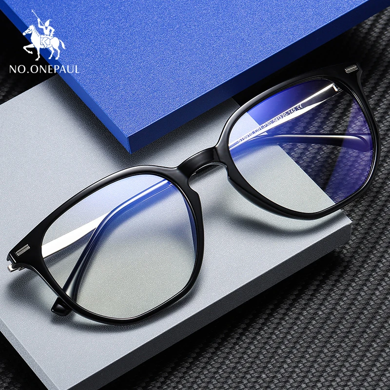Мужские классические солнцезащитные очки NO.ONEPAUL черные с поляризацией из