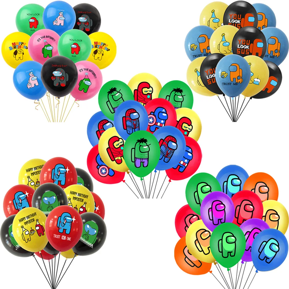 10/12 шт. латексные шары Amonged | Дом и сад