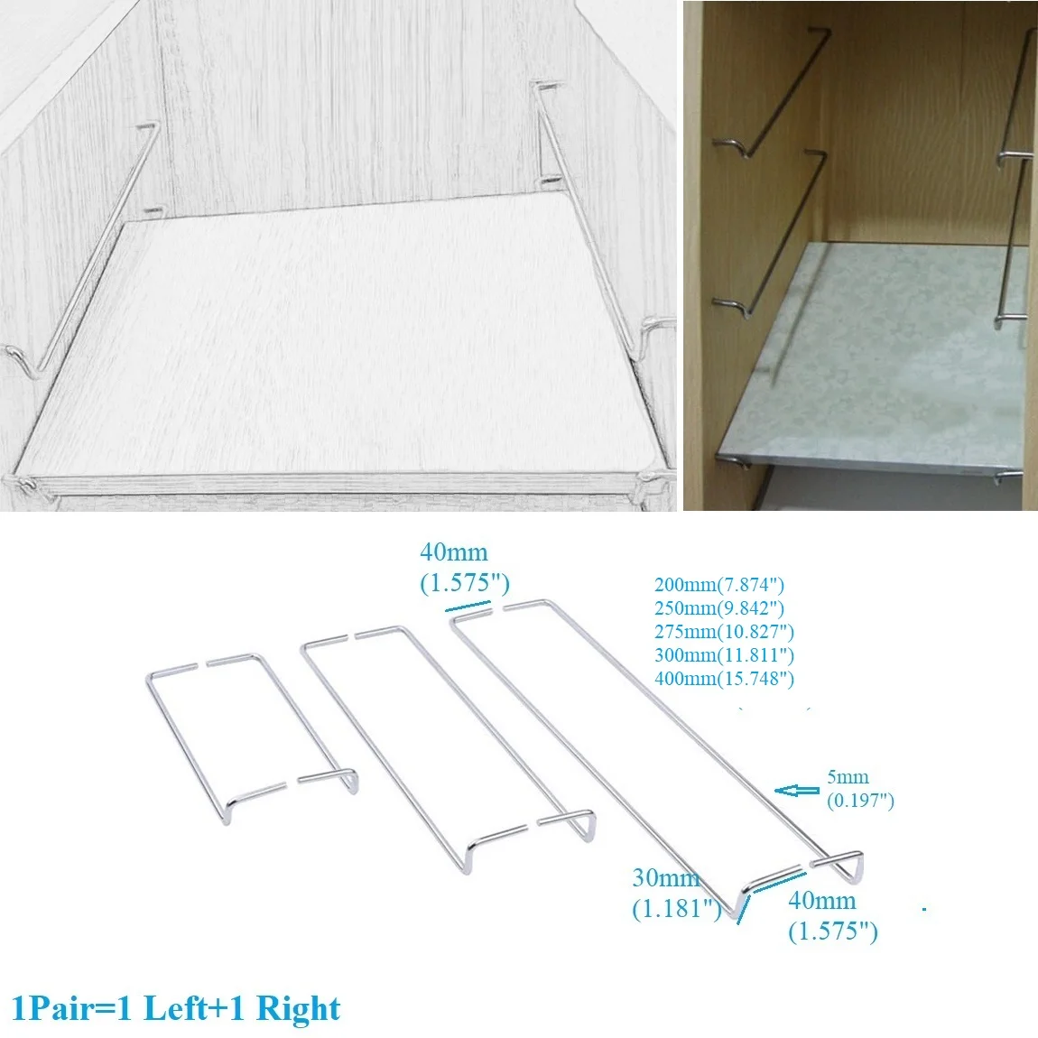 12 пар дверца кухонной мебели панель цветной образец дисплей проволочный
