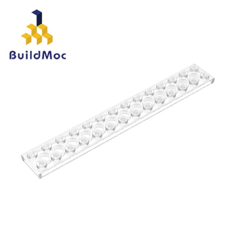 BuildMOC совместимый с сборными элементами 2x14 для строительных блоков детали сделай