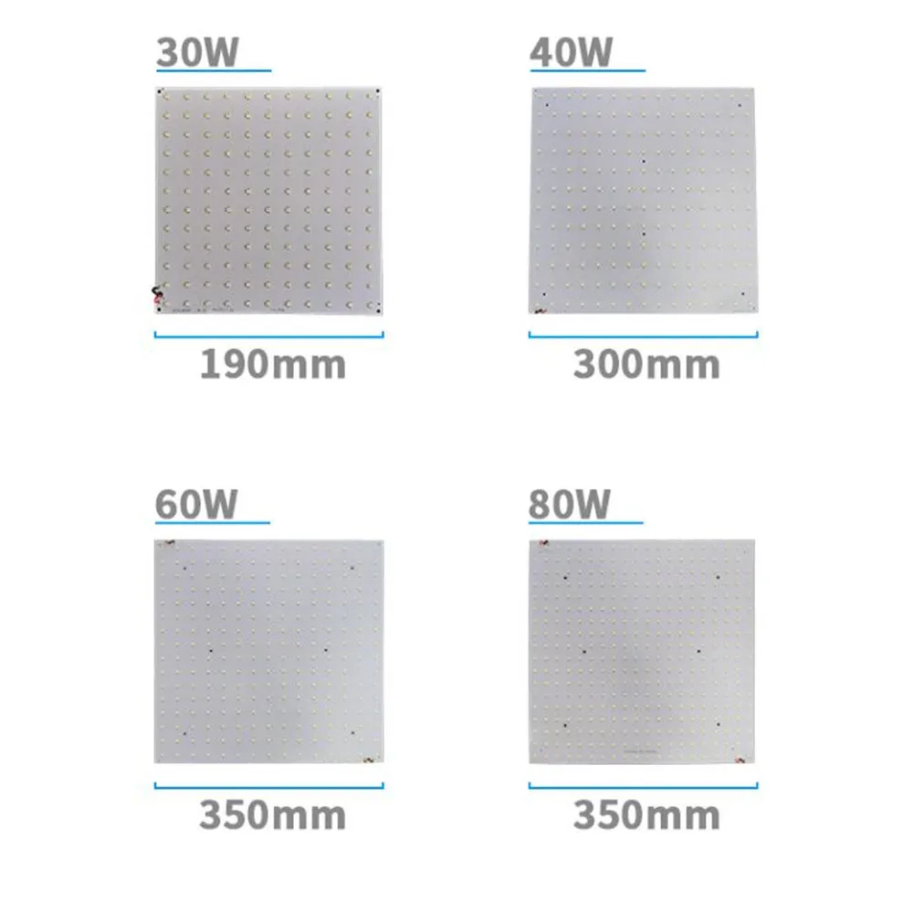 Gran oferta 5W-80W Panel LED Downlight SMD2835 LED montado de superficie luminares tablero de aluminio blanco cálido blanco natural lámpara AC185-265V