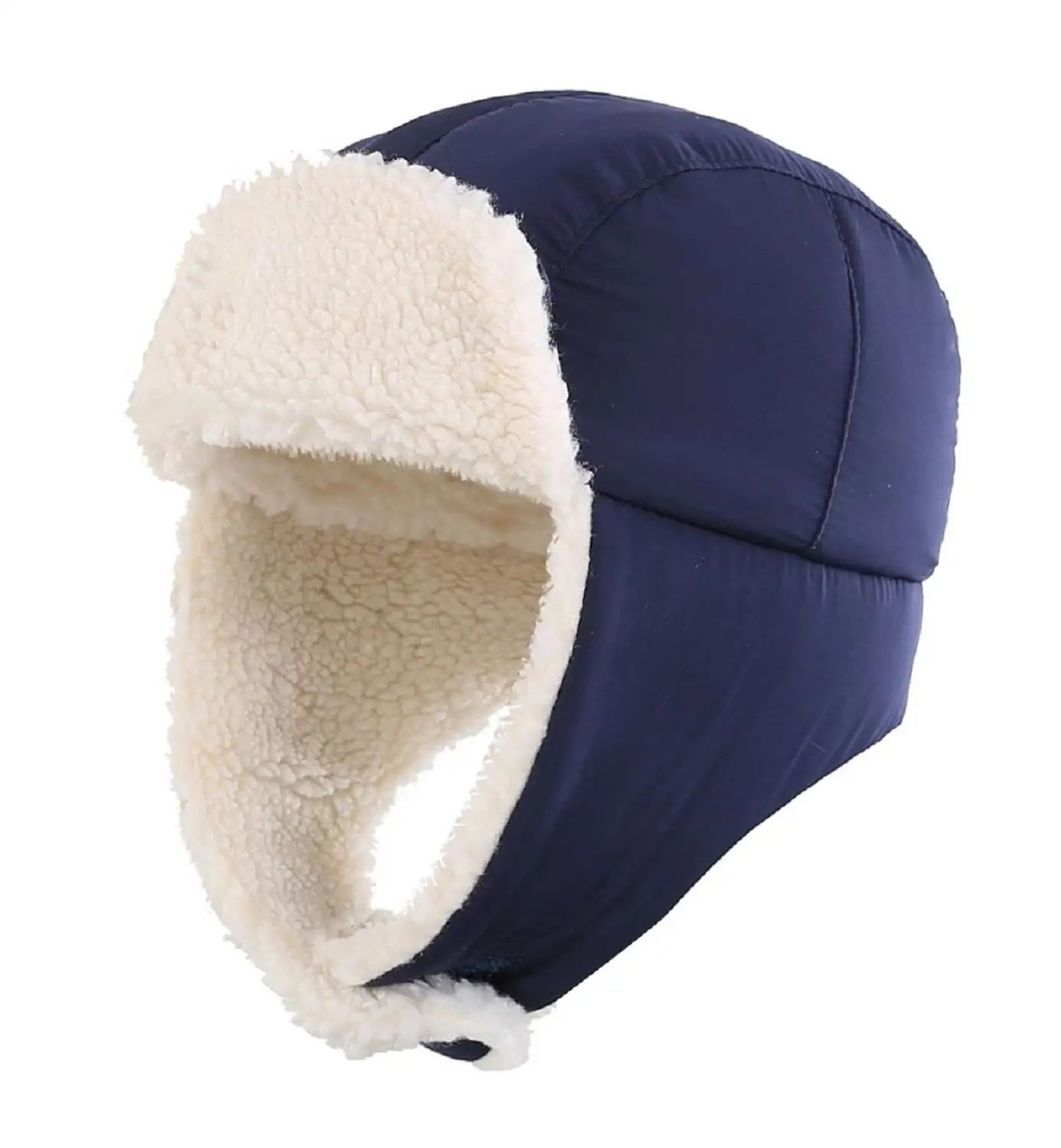 Connectyle Toddler Boys Girls Skull Hat Soft Sherpa Lined Earflap Adjustable Kids Windproof Warm Winter Cap Snow Ski Hat