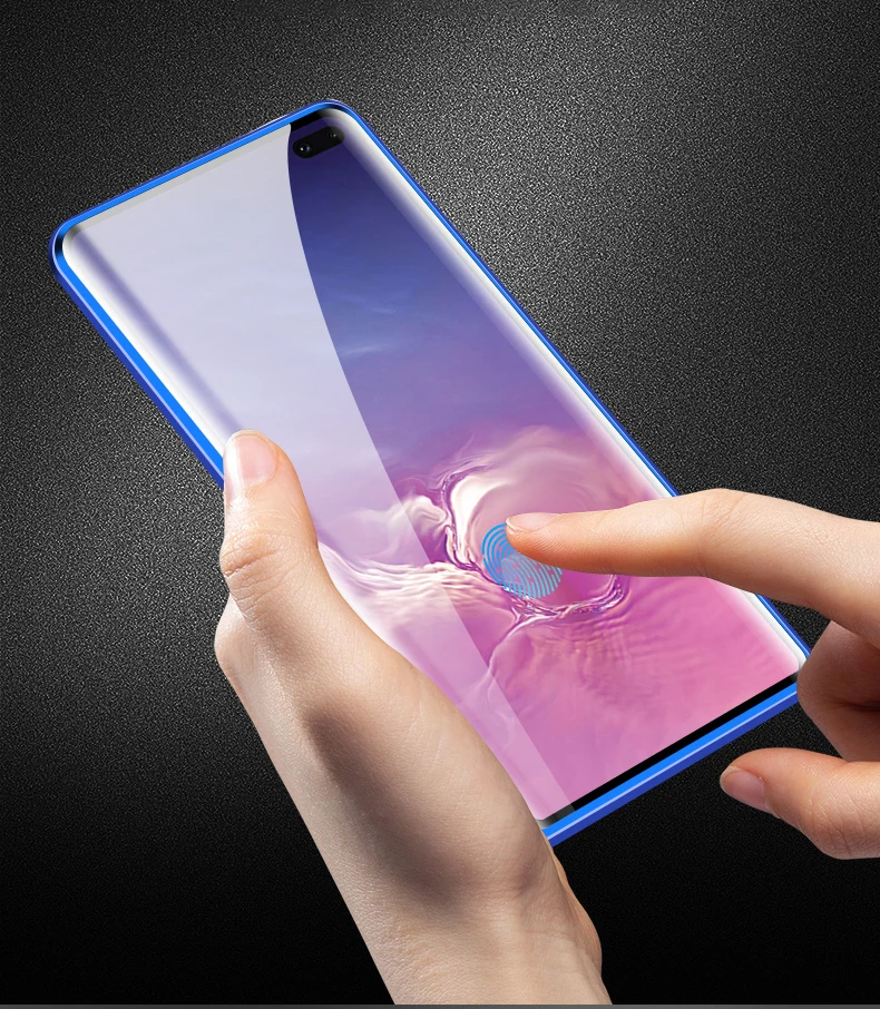 Защитный чехол из закаленного стекла для Samsung Galaxy S10 Plus S8 S9 Note 10 9 8 360 | Мобильные