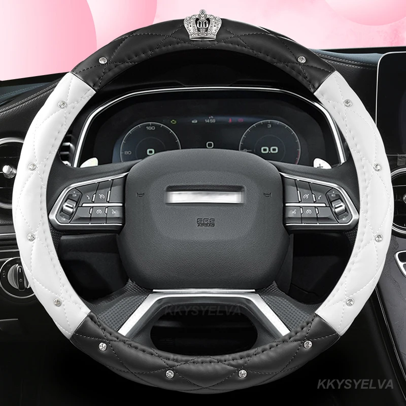 

PU Leather Car Steering Wheel Cover Car-styling for Great Wall Haval Hover H1 H3 H6 H2 H5 F7 F7X F5 C50 C30 Auto Accesorioss