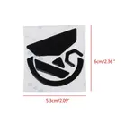 2 набора наклеек для мыши 0,6 мм, коньки, коврик для мыши для logitech G502 HERO LIGHTSPEED 85WD