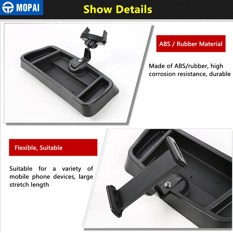 MOPAI Автомобильный кронштейн для Jeep Wrangler TJ 1997-2006 ABS автомобильный IPad мобильный
