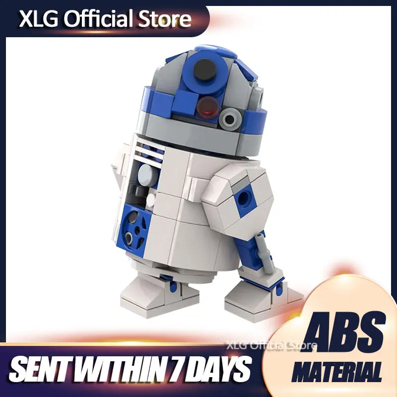 

Star Space Series Diy Robot Building Blocks Bricks Collection R2 Model Creative Star MOC Toys D2 For Children Kids