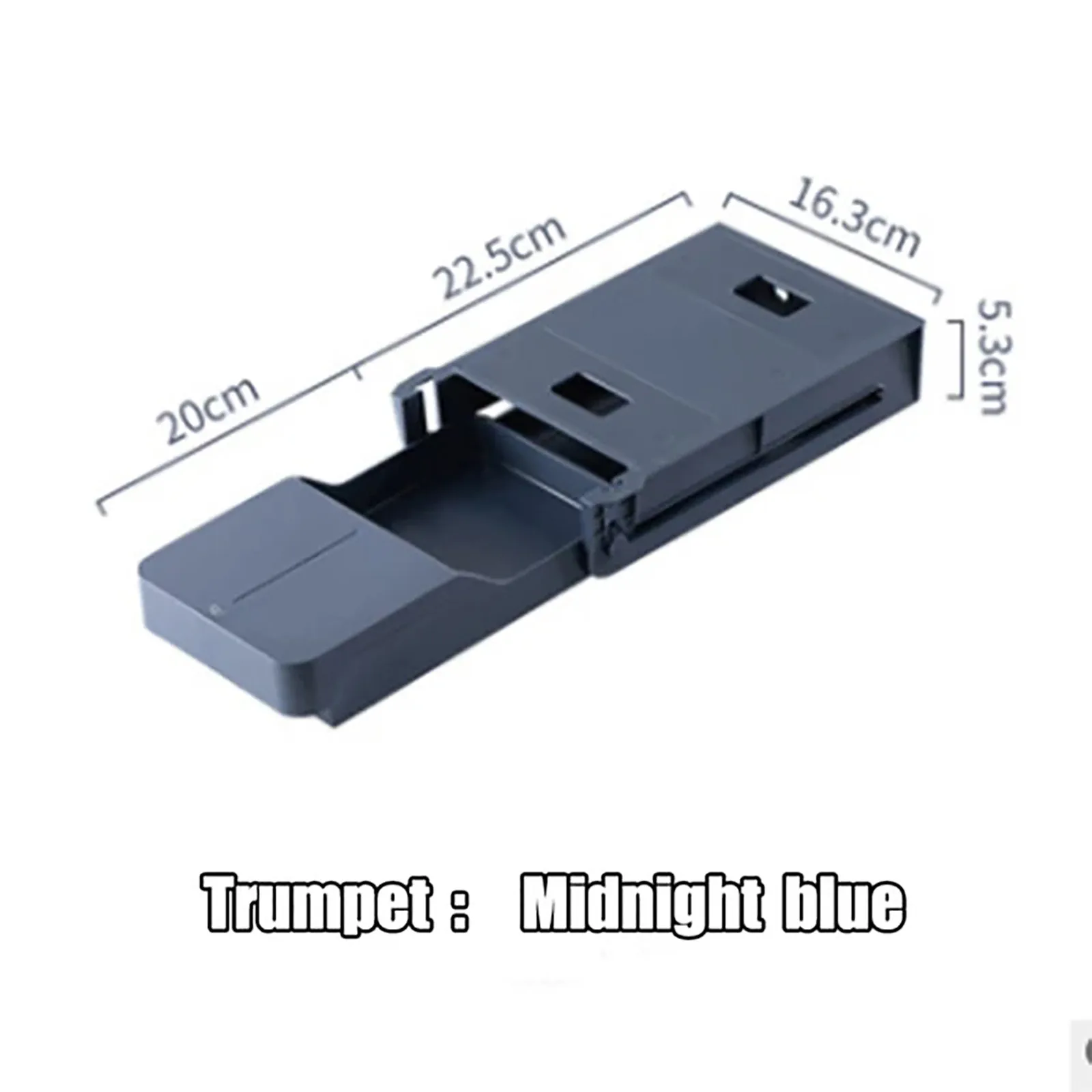 

1pc Self-adhesive Drawer Plastic Under Desk Table Storage Drawer Portable Memo Pen Stationery Storage Box Case For Hmoe Office