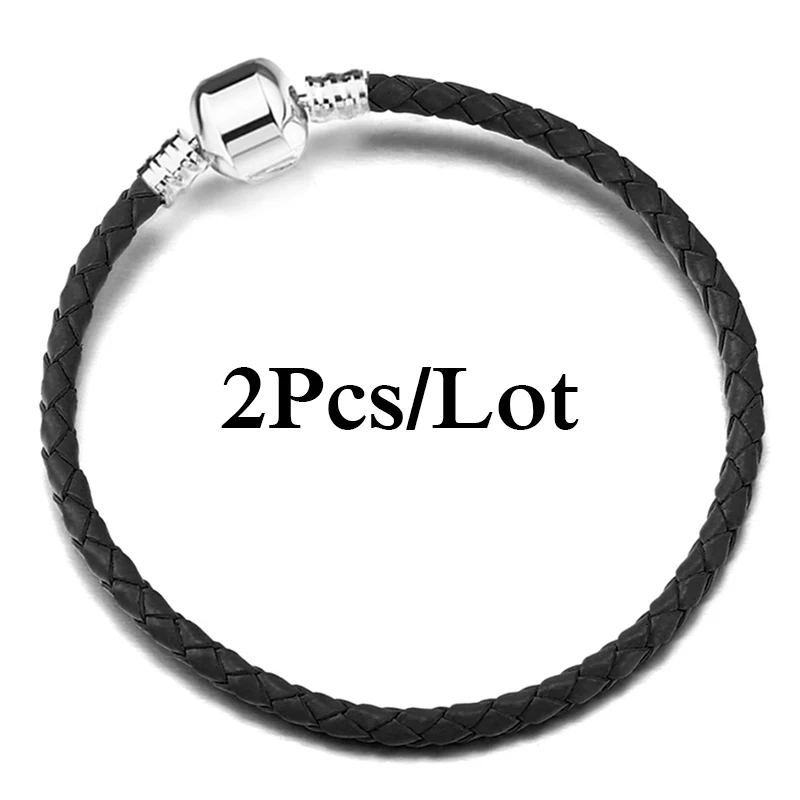 TOGORY 2 шт./лот 4 мм круглые плетеные браслеты из искусственной кожи для женщин