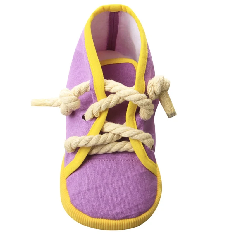 

Pet Dog Toys Chew High Bang Canvas Shoes Toy Dog Teeth Training Molar Puppy Interactive Fun Games Pet Supplies
