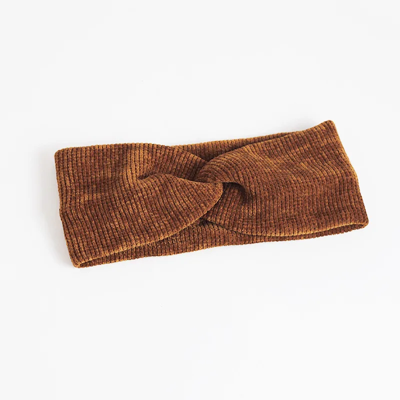 Free shipping knitting women hairbands girl's headbands lady's headwear hair accessories Wide yoga headwrap