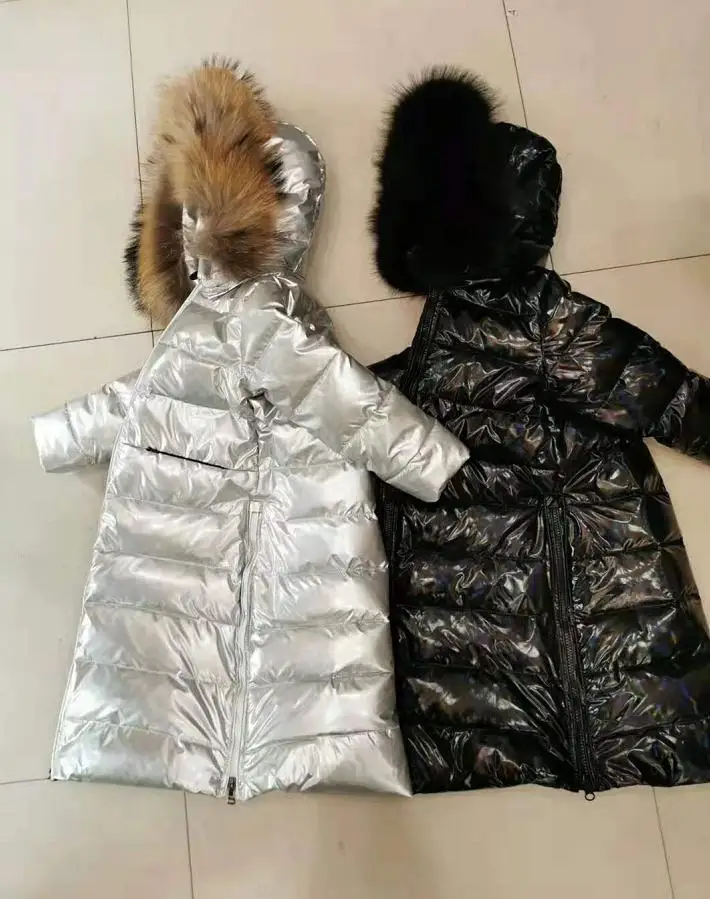 Оптовая продажа Детский пуховик зимняя одежда с капюшоном утепленная теплая