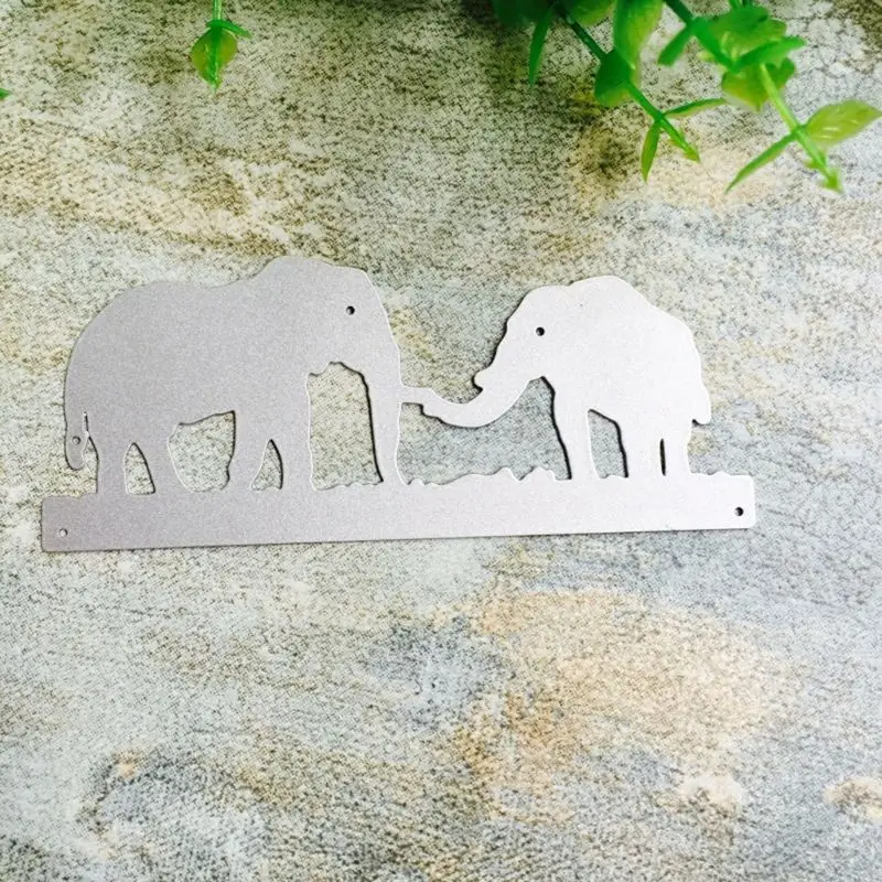 Слон металлические Вырубные штампы трафарет для скрапбукинга &quotсделай сам&quot