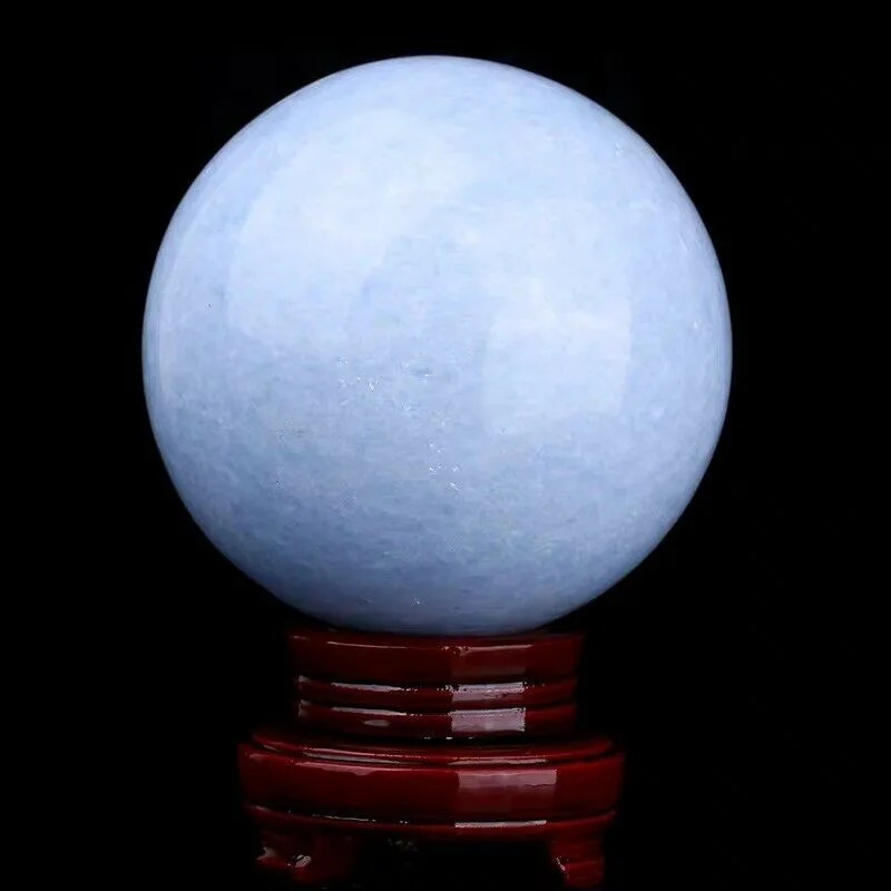 Natural Celestite Sphere Quartz Crystal Ball Reiki Healing Collection | Дом и сад