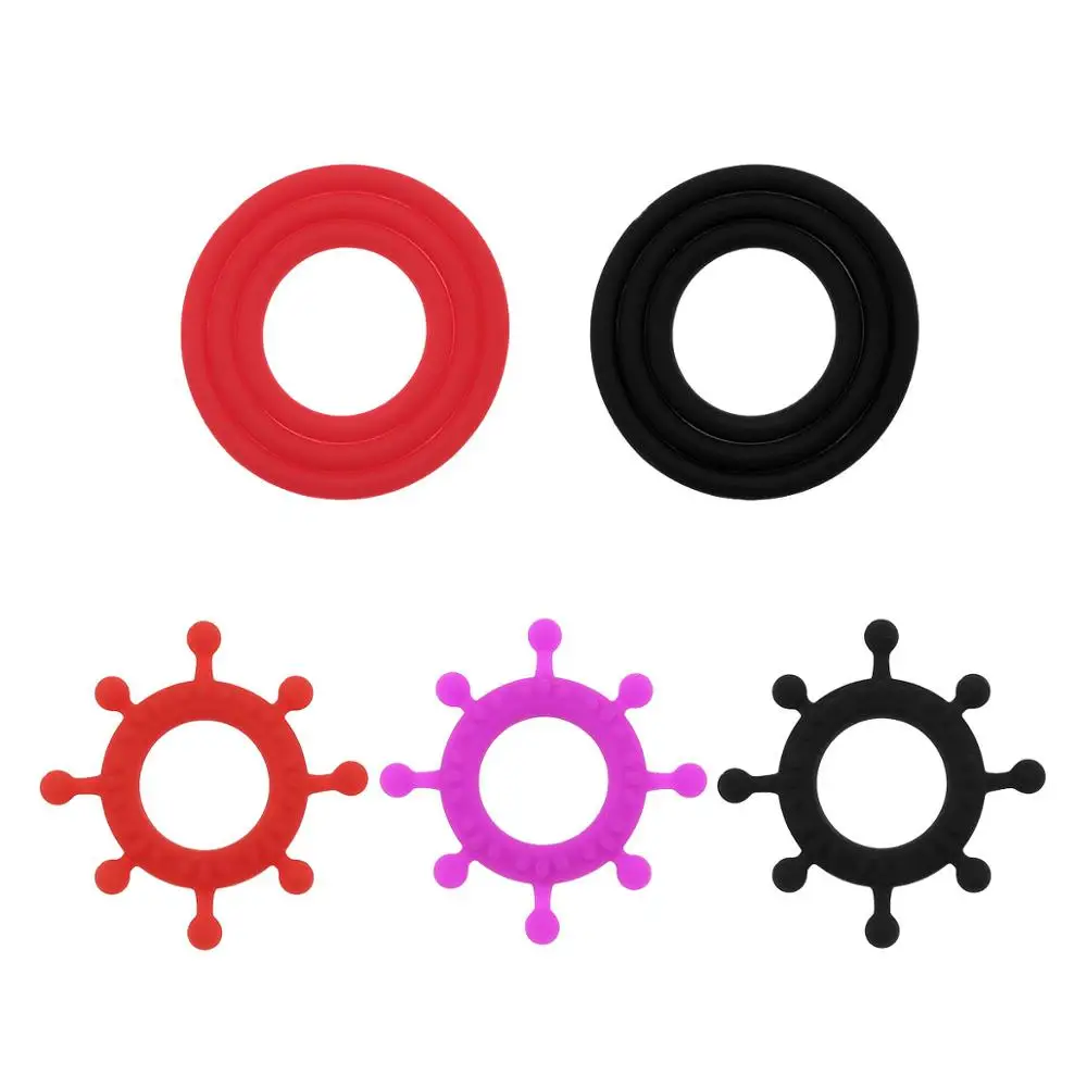 3 шт./компл. мягкое Силиконовое кольцо для пениса время задержки Ejaculatio