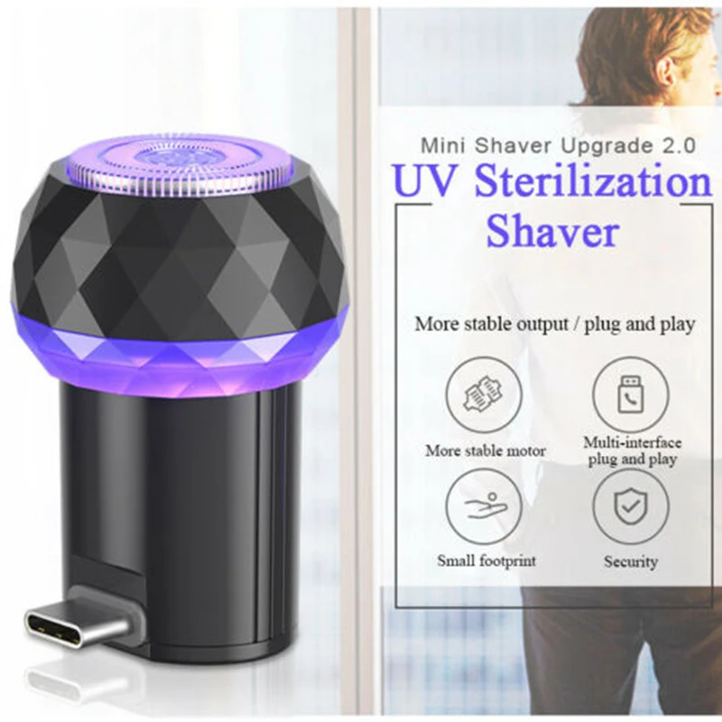 Мини электробритва для мужчин Электрический мобильный телефон бритва XIAOMI HUAWEI Phone