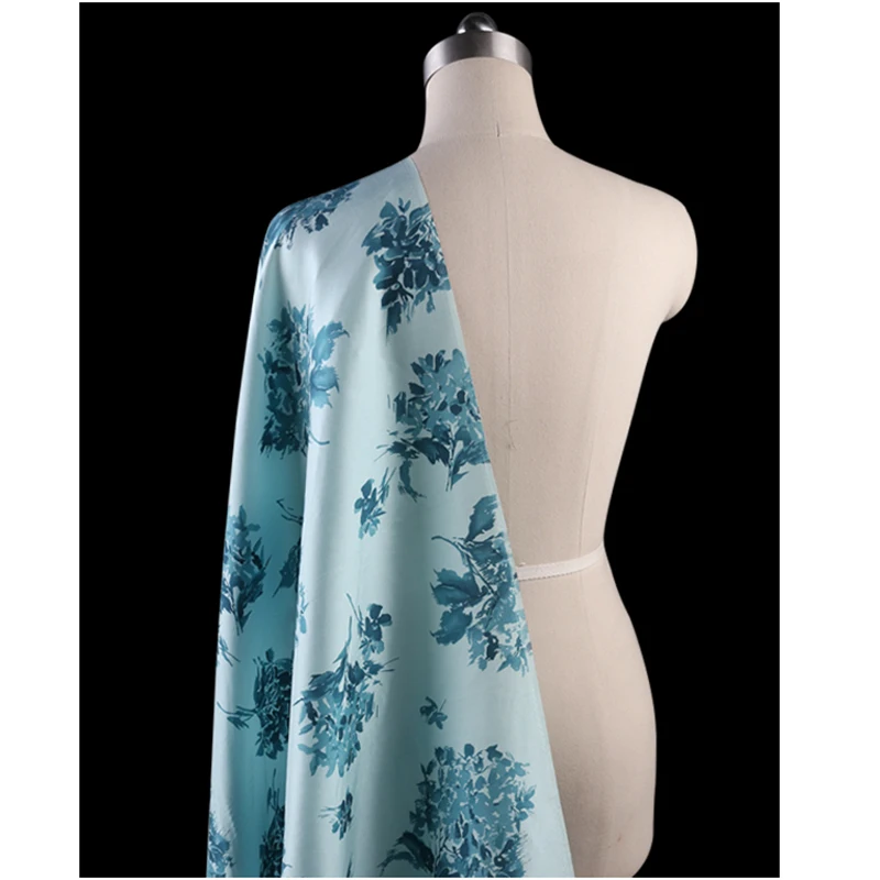 Женское платье Чонсам из 100% шелка 18 дюймов весна лето ширина 114 см модная ткань