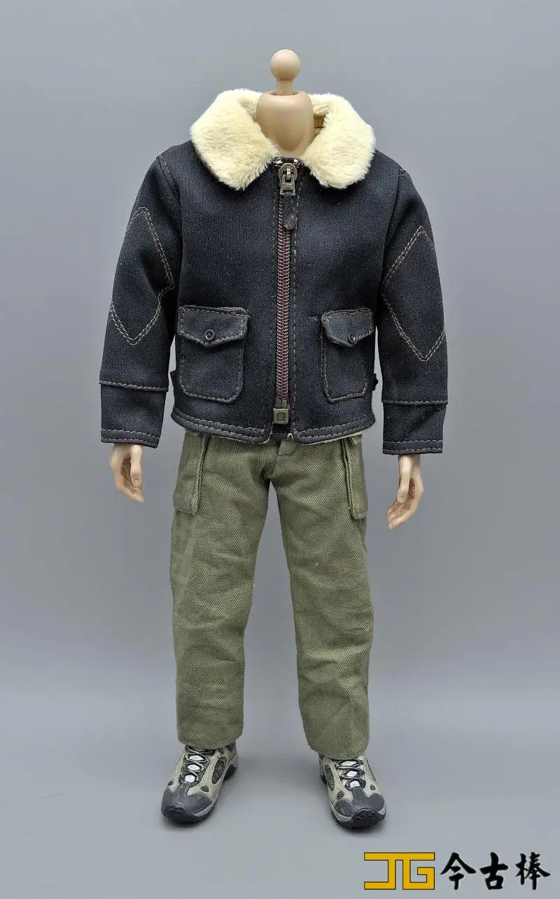 

Veyron DML1/6 Soldier M445 World War II Modern U.S. Army U.S. Navy Air Force Bomber Jacket Clothes Jacket In Stock