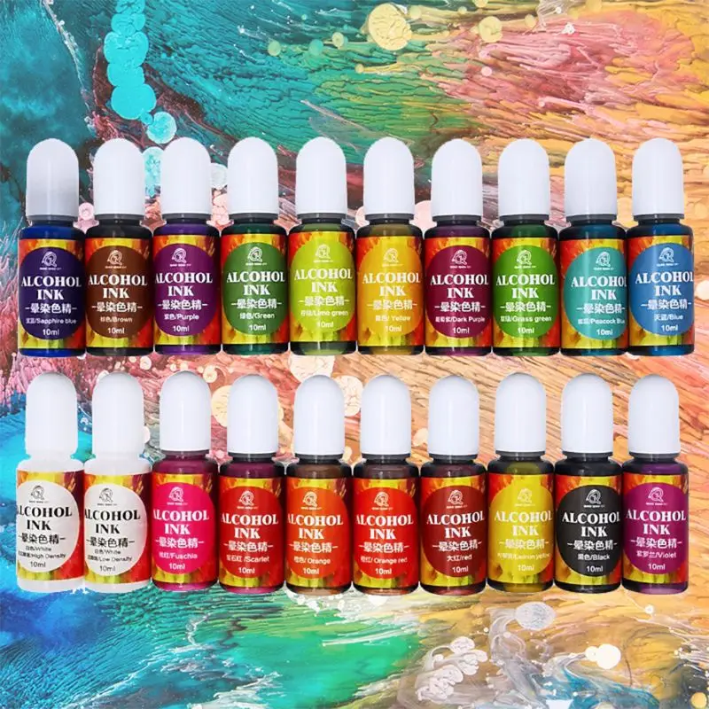 20 цветов эпоксидная пигментная жидкость краситель краска диффузионная Смола