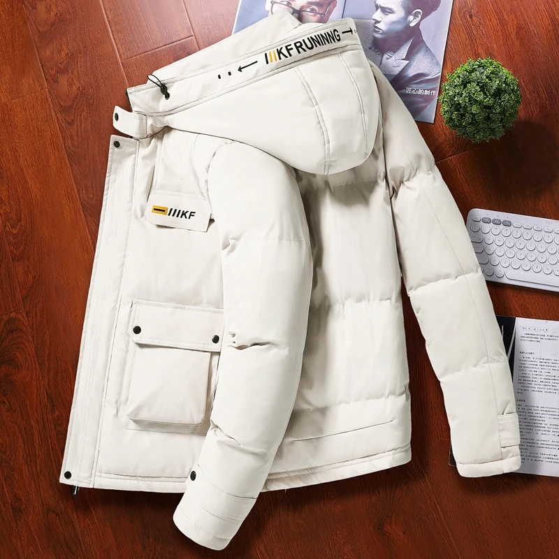 Winter jacket Hooded cotton-padded coat for men winter heating style'man warm waterproof  jacket fashion trend men's clothing