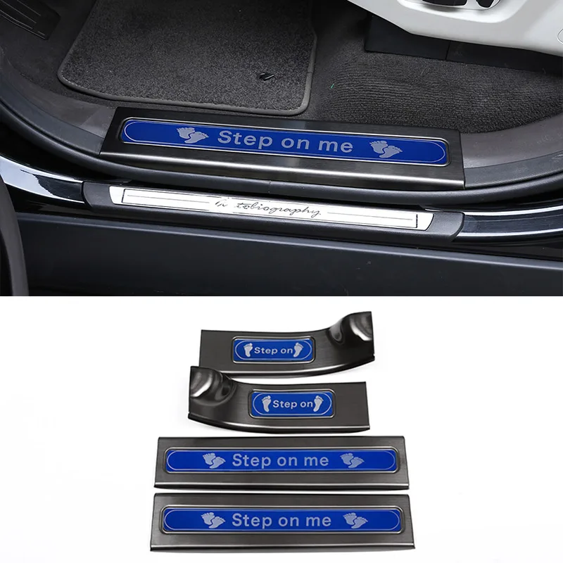 Защитная Накладка на порог из нержавеющей стали для Land Rover Discovery 5 LR5 L46 2017-20 |