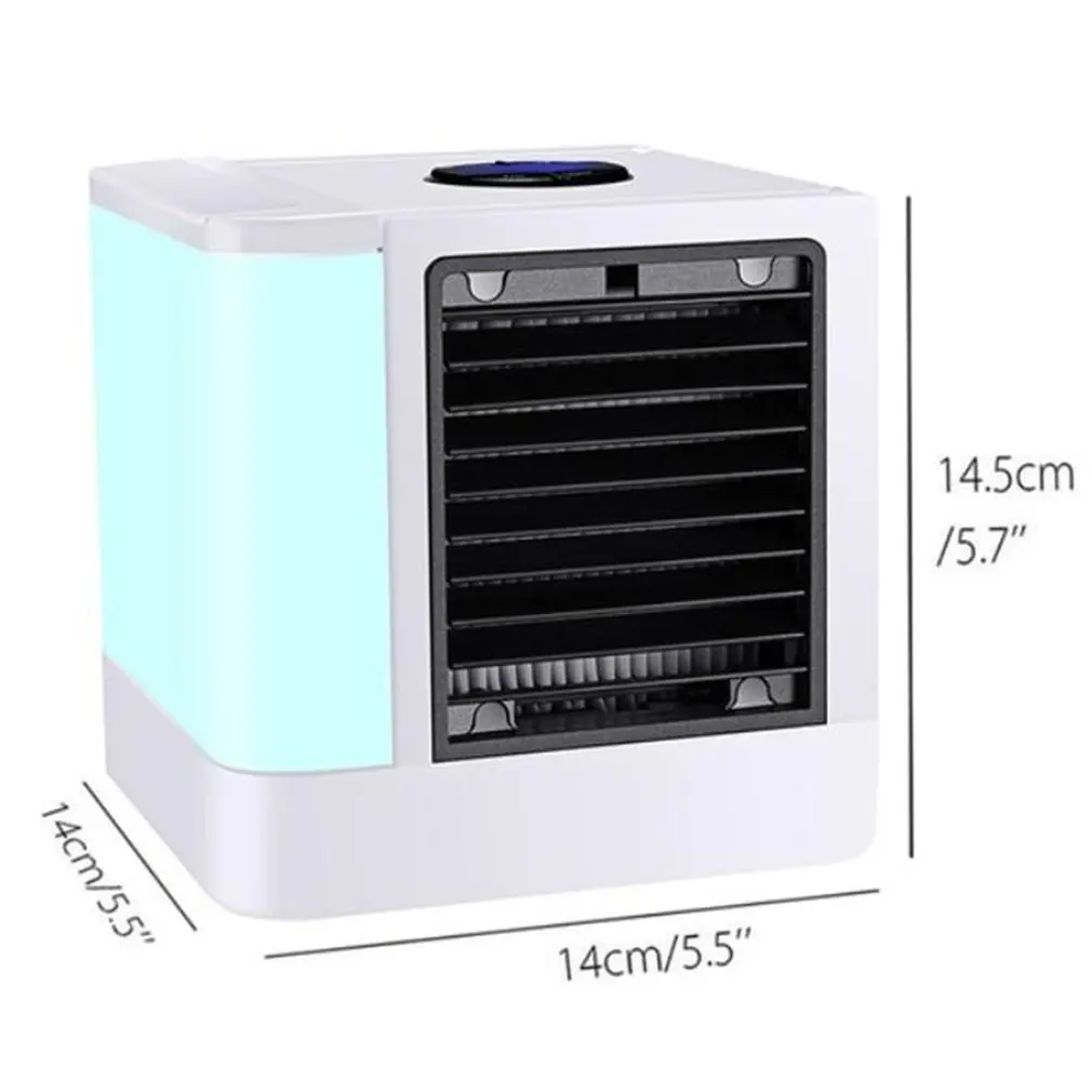 

Mini Indicator or Digital Display Air Cooler Home Computer Version Refrigeration Small Fan Portable Mini Air Conditioner