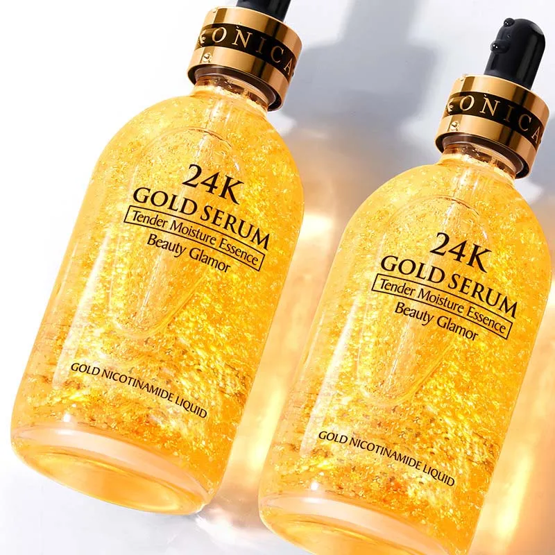 

24K Gold Tense Moisture Essence Anti-wrinkle Gold Nicotinamide Liquid Skin Care Essence Dropshipping Skin care products