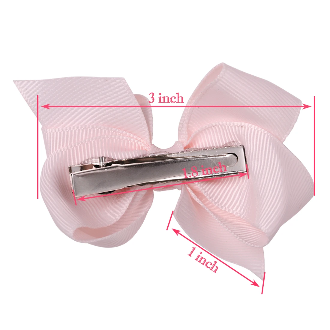 3 дюйма 32 шт./лот высокое качество корсажная лента банты для волос на Рождество