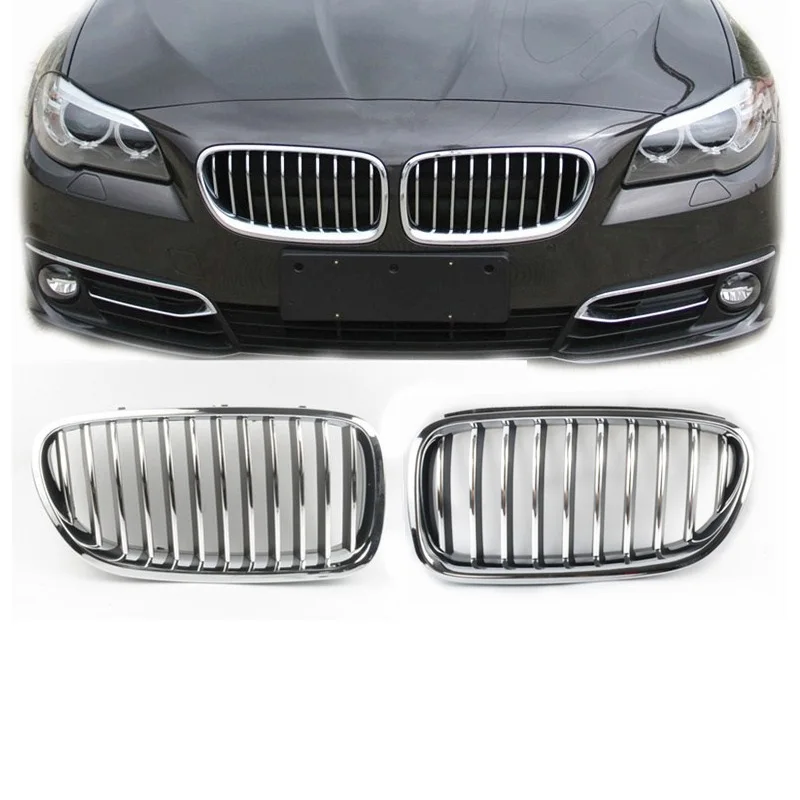 

Блестящие хромированные рейки для почечного гриля BMW 5 Series F10/F11 M5 520i 523i 525i 528i 530i 550i 535i 2010-2017