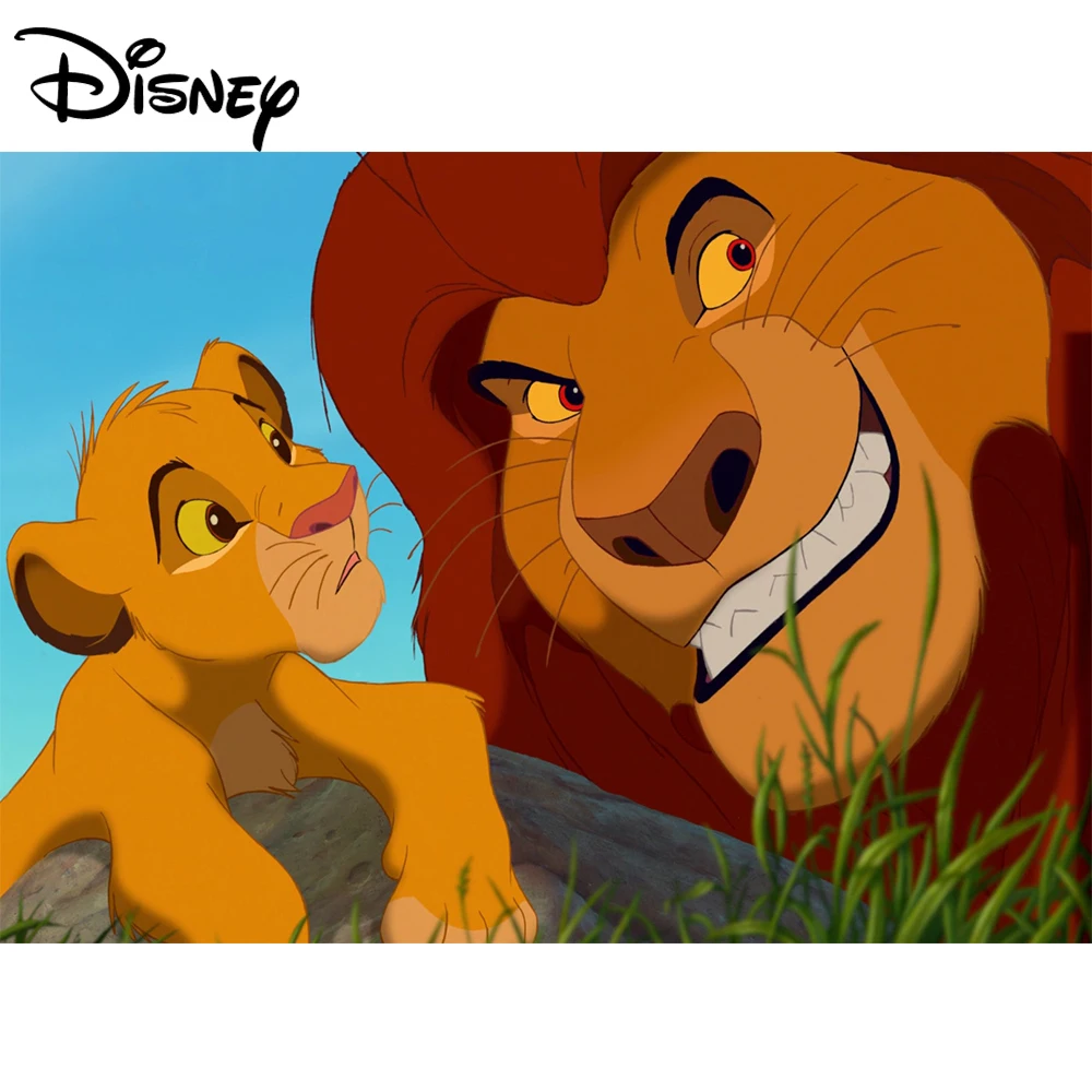 

Disney Diamond Embroidery 5D The Lion King Diamond Painting Cross Ctitch Kits Animals Mosaic Hobby And Needlework Home Decor