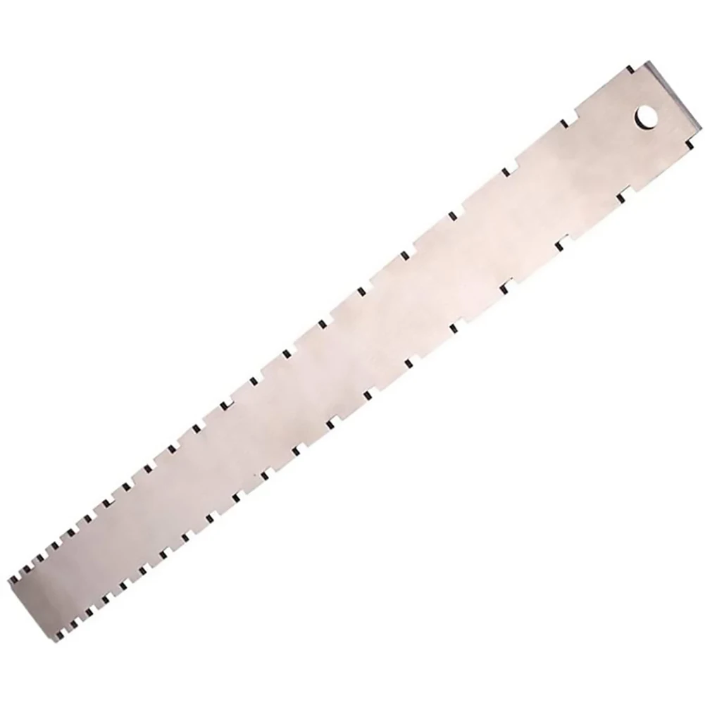 

Guitar Neck Notched Straight Edge Ruler Stainless Steel Guitar Bass Fret Leveling Ruler Fret Rocker Guitar Level Luthier Tool