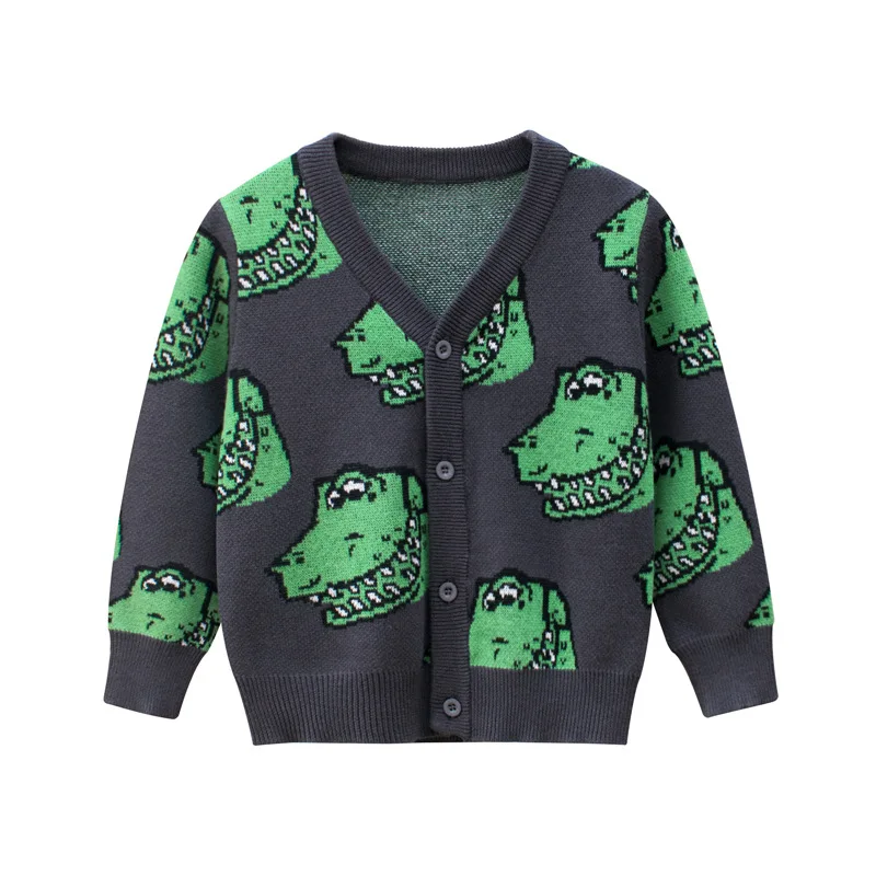 

Spring Autumn Boys Girls Sweaters Knitted Cardigan Sweater black Baby Children Clothing Kids Wear boy girl clothes winter