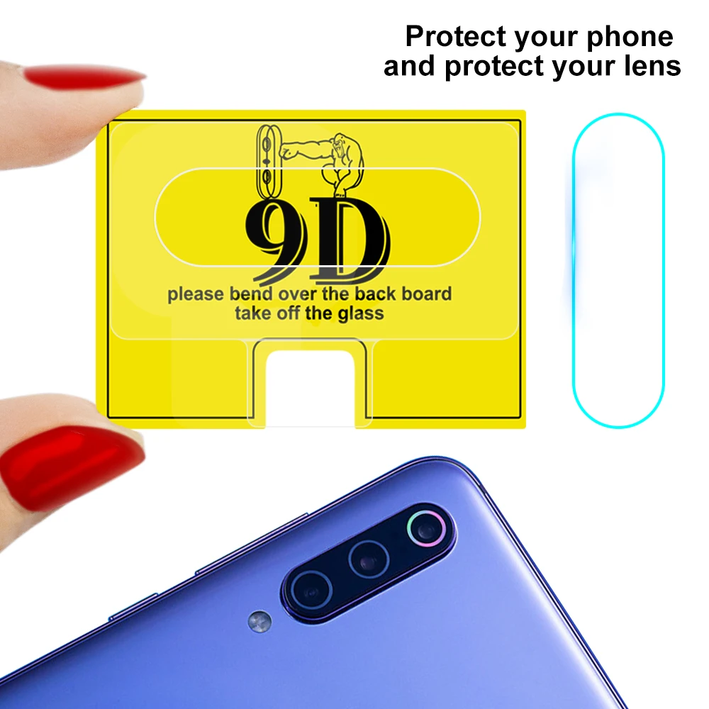 Закаленное стекло с полным покрытием для Xiaomi Mi 9 Lite 2 упаковки | Мобильные телефоны